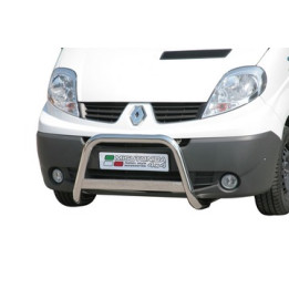 EC Homologated Bullbar, Misutonida 4x4 Medium Bar, Color Black, Renault Trafic 2007 - 2013 - EDK.ro