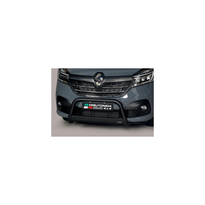 Bullbar Omologat RAR, Misutonida 4x4 Medium Bar, Culoare Negru, Renault Trafic 2014 - Prezent - EDK.ro