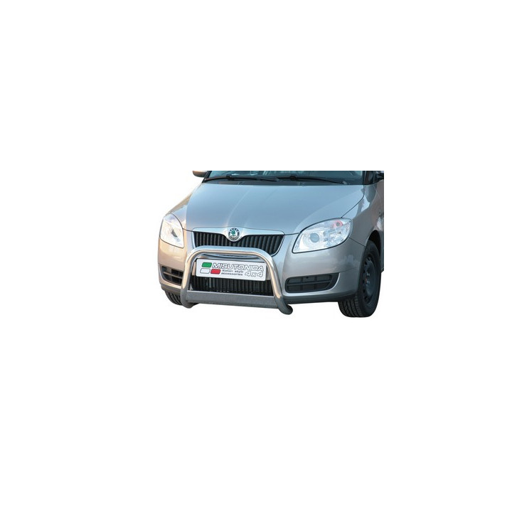EC Homologated Bullbar, Misutonida 4x4 Medium Bar, Color Silver, Škoda Roomster - EDK.ro