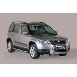 Bullbar Omologat RAR, Misutonida 4x4 Medium Bar, Culoare Argintiu, Škoda Yeti - EDK.ro