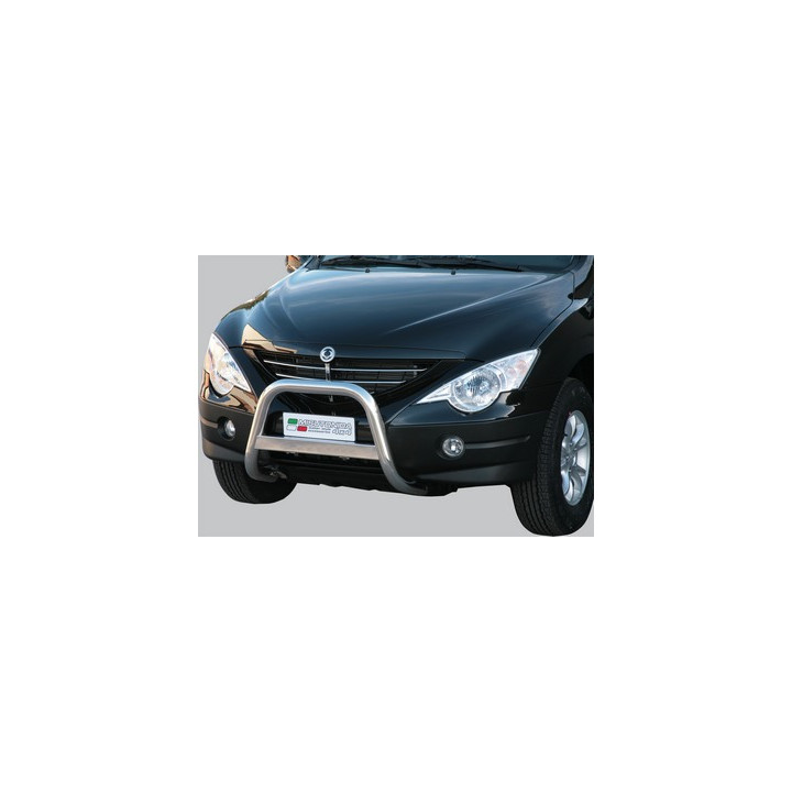 Bullbar Omologat RAR, Misutonida 4x4 Medium Bar, Culoare Argintiu, SsangYong Actyon - EDK.ro