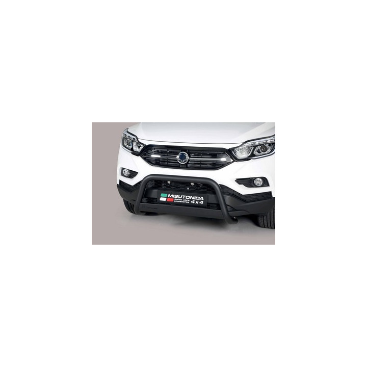 Bullbar Omologat RAR, Misutonida 4x4 Medium Bar, Culoare Negru, SsangYong Musso - EDK.ro