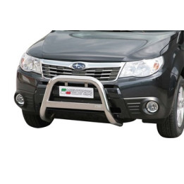 EC Homologated Bullbar, Misutonida 4x4 Medium Bar, Color Silver, Subaru Forester - EDK.ro