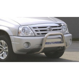 EC Homologated Bullbar, Misutonida 4x4 Medium Bar, Color Black, Suzuki Grand Vitara - EDK.ro