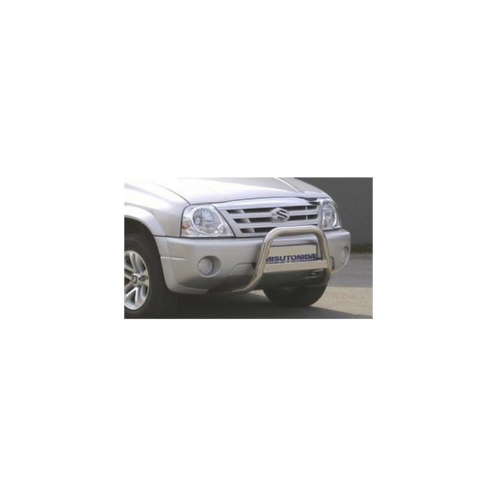 EC Homologated Bullbar, Misutonida 4x4 Medium Bar, Color Black, Suzuki Grand Vitara - EDK.ro