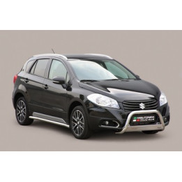 EC Homologated Bullbar, Misutonida 4x4 Medium Bar, Color Black, Suzuki SX4 2013 - 2021 - EDK.ro