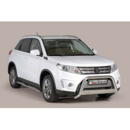 EC Homologated Bullbar, Misutonida 4x4 Medium Bar, Color Black, Suzuki Vitara - EDK.ro