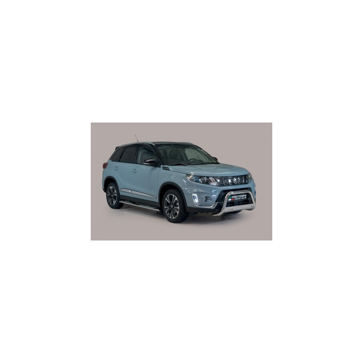 Bullbar Omologat RAR, Misutonida 4x4 Medium Bar, Culoare Argintiu, Suzuki Vitara - EDK.ro