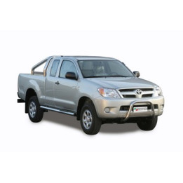 EC Homologated Bullbar, Misutonida 4x4 Medium Bar, Color Black, Toyota Hilux 2006 - 2011 - EDK.ro