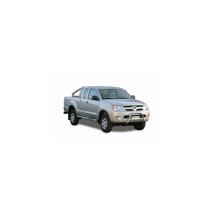 Bullbar Omologat RAR, Misutonida 4x4 Medium Bar, Culoare Negru, Toyota Hilux 2006 - 2011 - EDK.ro