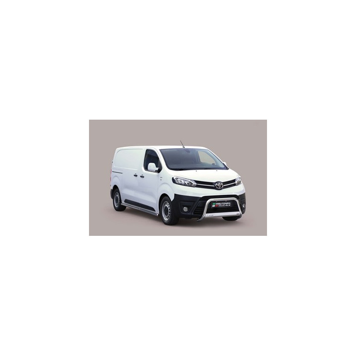 EC Homologated Bullbar, Misutonida 4x4 Medium Bar, Color Silver, Toyota ProAce 2016 - Present - EDK.ro