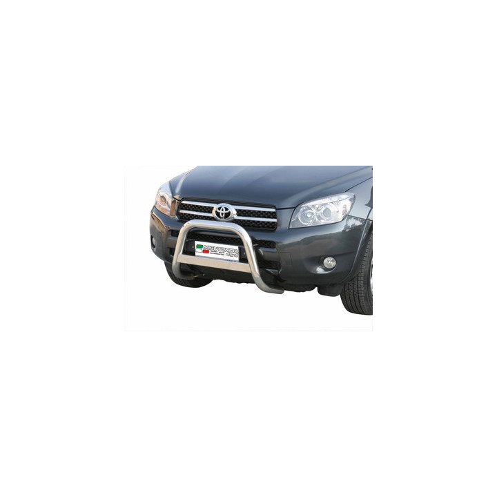 EC Homologated Bullbar, Misutonida 4x4 Medium Bar, Color Silver, Toyota RAV4 - EDK.ro