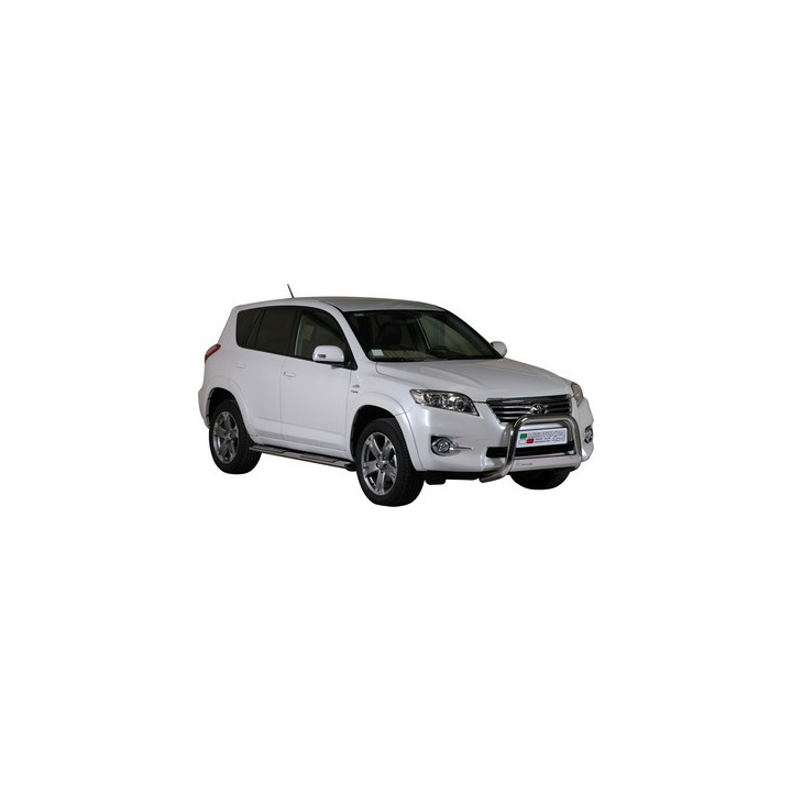 Bullbar Omologat RAR, Misutonida 4x4 Medium Bar, Culoare Argintiu, Toyota RAV4 - EDK.ro