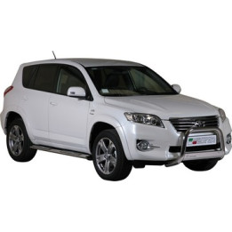 EC Homologated Bullbar, Misutonida 4x4 Medium Bar, Color Black, Toyota RAV4 - EDK.ro