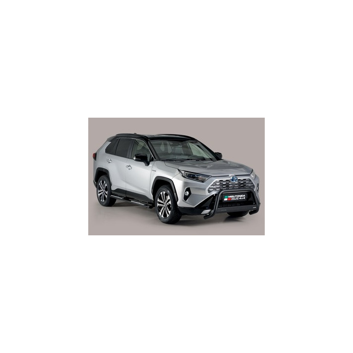 Bullbar Omologat RAR, Misutonida 4x4 Medium Bar, Culoare Negru, Toyota RAV4 - EDK.ro