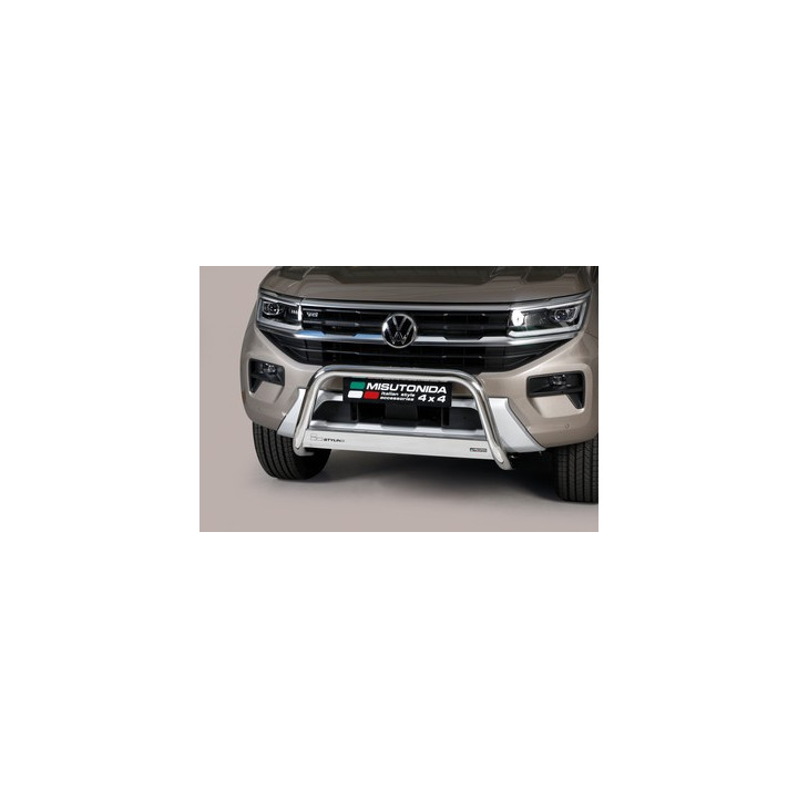Bullbar Omologat RAR, Misutonida 4x4 Medium Bar, Culoare Argintiu, Volkswagen Amarok - EDK.ro