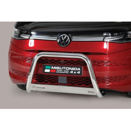 Bullbar Omologat RAR, Misutonida 4x4 Medium Bar, Culoare Negru, Volkswagen Transporter T7 - EDK.ro