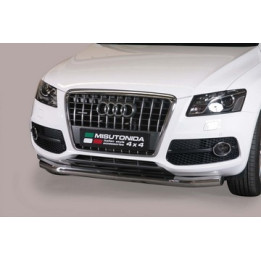 Bullbar Omologat RAR, Misutonida 4x4 Slash Bar, Culoare Argintiu, Audi Q5 - EDK.ro