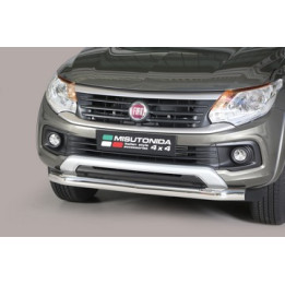 Bullbar Omologat RAR, Misutonida 4x4 Slash Bar, Culoare Argintiu, Fiat Fullback - EDK.ro