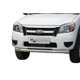 EC Homologated Bullbar, Misutonida 4x4 Slash Bar, Color Silver, Ford Ranger 2009 - 2011 - EDK.ro