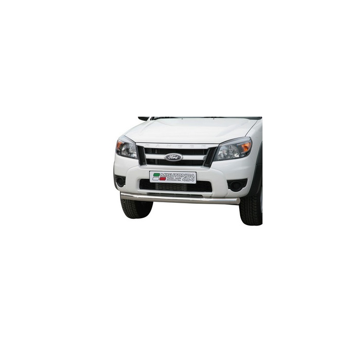 EC Homologated Bullbar, Misutonida 4x4 Slash Bar, Color Silver, Ford Ranger 2009 - 2011 - EDK.ro