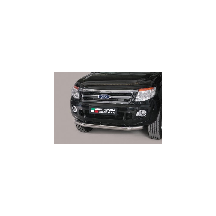 Bullbar Omologat RAR, Misutonida 4x4 Slash Bar, Culoare Argintiu, Ford Ranger 2012 - Prezent - EDK.ro