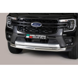 Bullbar Omologat RAR, Misutonida 4x4 Slash Bar, Culoare Argintiu, Ford Ranger 2023 - Prezent - EDK.ro