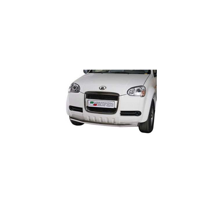 Bullbar Omologat RAR, Misutonida 4x4 Slash Bar, Culoare Argintiu, Great Wall Steed 2010 - 2011 - EDK.ro