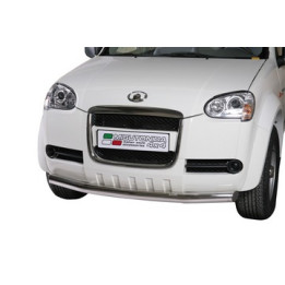 EC Homologated Bullbar, Misutonida 4x4 Slash Bar, Color Silver, Great Wall Wingle 2010 - 2011 - EDK.ro