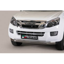 Bullbar Omologat RAR, Misutonida 4x4 Slash Bar, Culoare Argintiu, Isuzu D-Max 2012 - 2019 - EDK.ro