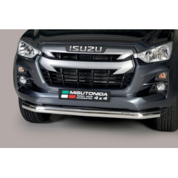 Bullbar Omologat RAR, Misutonida 4x4 Slash Bar, Culoare Argintiu, Isuzu D-Max 2020 - 2023 - EDK.ro