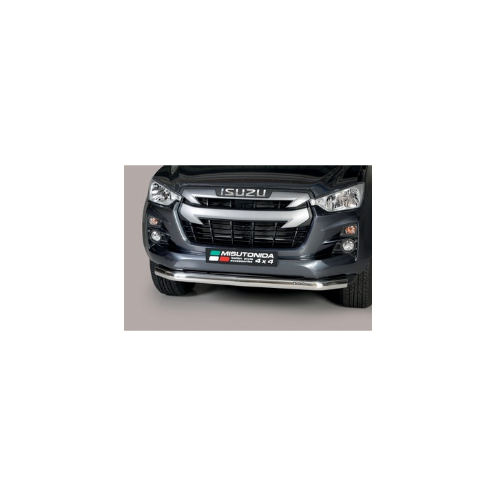 Bullbar Omologat RAR, Misutonida 4x4 Slash Bar, Culoare Argintiu, Isuzu D-Max 2020 - 2023 - EDK.ro