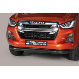 Bullbar Omologat RAR, Misutonida 4x4 Slash Bar, Culoare Negru, Isuzu D-Max 2020 - 2023 - EDK.ro