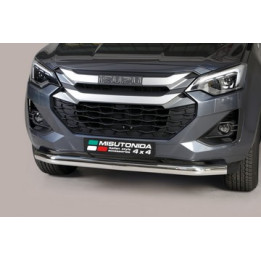 EC Homologated Bullbar, Misutonida 4x4 Slash Bar, Color Black, Isuzu D-Max 2024 - Present - EDK.ro