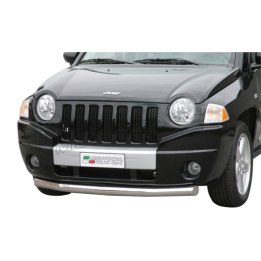 Bullbar Omologat RAR, Misutonida 4x4 Slash Bar, Culoare Argintiu, Jeep Compass - EDK.ro