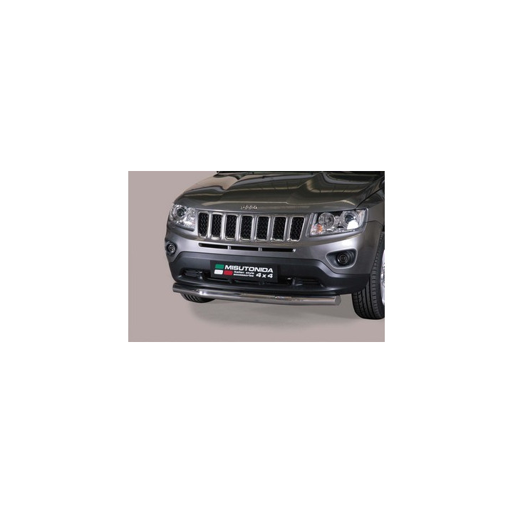 Bullbar Omologat RAR, Misutonida 4x4 Slash Bar, Culoare Negru, Jeep Compass - EDK.ro