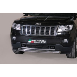 EC Homologated Bullbar, Misutonida 4x4 Slash Bar, Color Silver, Jeep Grand Cherokee - EDK.ro