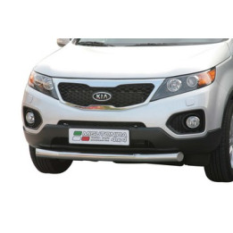 Bullbar Omologat RAR, Misutonida 4x4 Slash Bar, Culoare Argintiu, Kia Sorento - EDK.ro