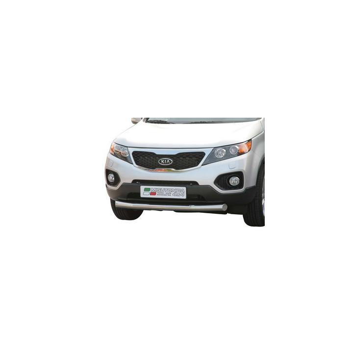 EC Homologated Bullbar, Misutonida 4x4 Slash Bar, Color Silver, Kia Sorento - EDK.ro