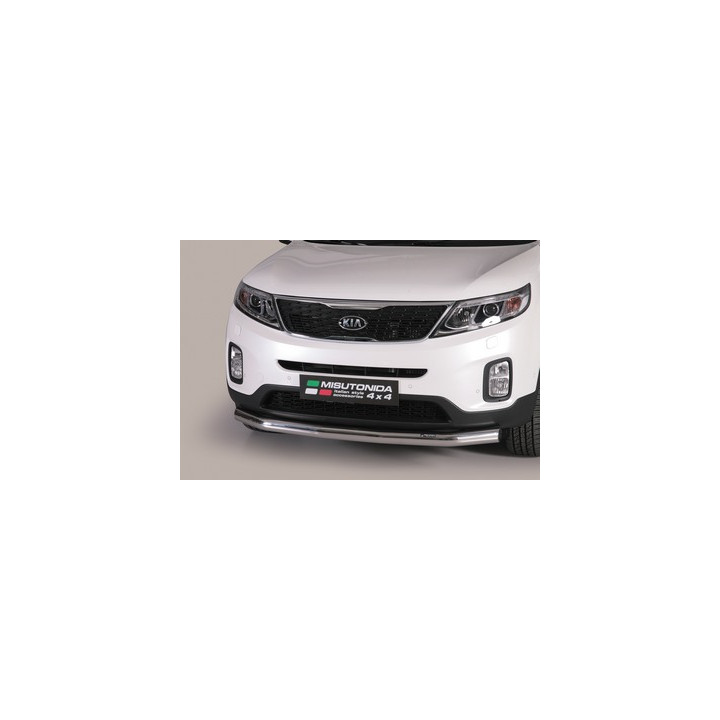 Bullbar Omologat RAR, Misutonida 4x4 Slash Bar, Culoare Argintiu, Kia Sorento - EDK.ro