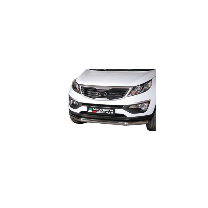 Bullbar Omologat RAR, Misutonida 4x4 Slash Bar, Culoare Argintiu, Kia Sportage - EDK.ro