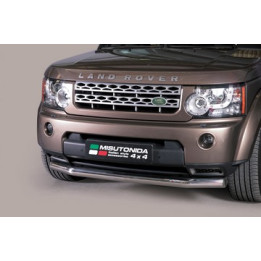 EC Homologated Bullbar, Misutonida 4x4 Slash Bar, Color Silver, Land Rover Discovery 4 - EDK.ro