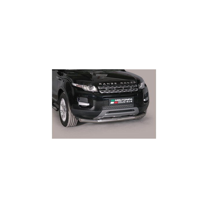 Bullbar Omologat RAR, Misutonida 4x4 Slash Bar, Culoare Argintiu, Land Rover Range Rover Evoque - EDK.ro