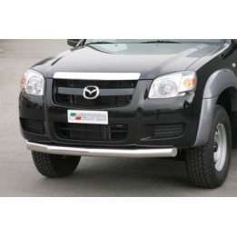 EC Homologated Bullbar, Misutonida 4x4 Slash Bar, Color Silver, Mazda BT-50 - EDK.ro