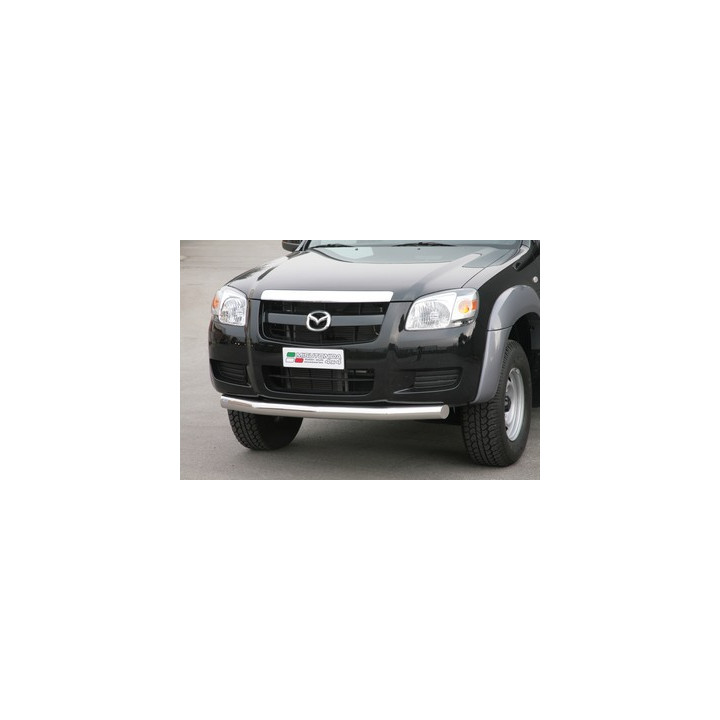 EC Homologated Bullbar, Misutonida 4x4 Slash Bar, Color Silver, Mazda BT-50 - EDK.ro