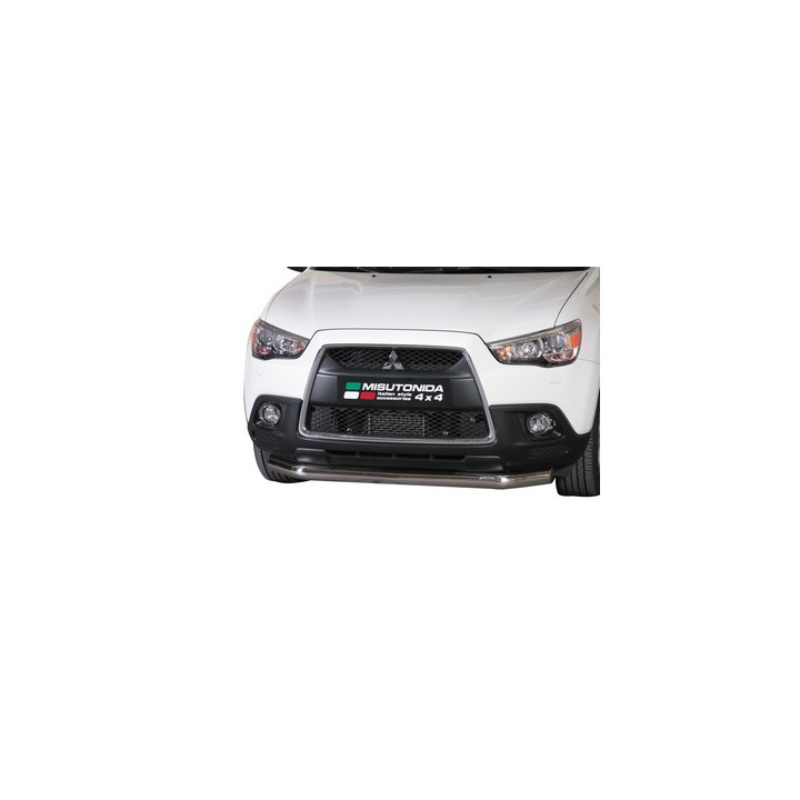Bullbar Omologat RAR, Misutonida 4x4 Slash Bar, Culoare Argintiu, Mitsubishi ASX - EDK.ro