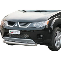 Bullbar Omologat RAR, Misutonida 4x4 Slash Bar, Culoare Argintiu, Mitsubishi Outlander - EDK.ro