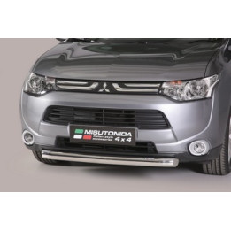 Bullbar Omologat RAR, Misutonida 4x4 Slash Bar, Culoare Argintiu, Mitsubishi Outlander - EDK.ro