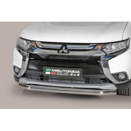 Bullbar Omologat RAR, Misutonida 4x4 Slash Bar, Culoare Argintiu, Mitsubishi Outlander - EDK.ro