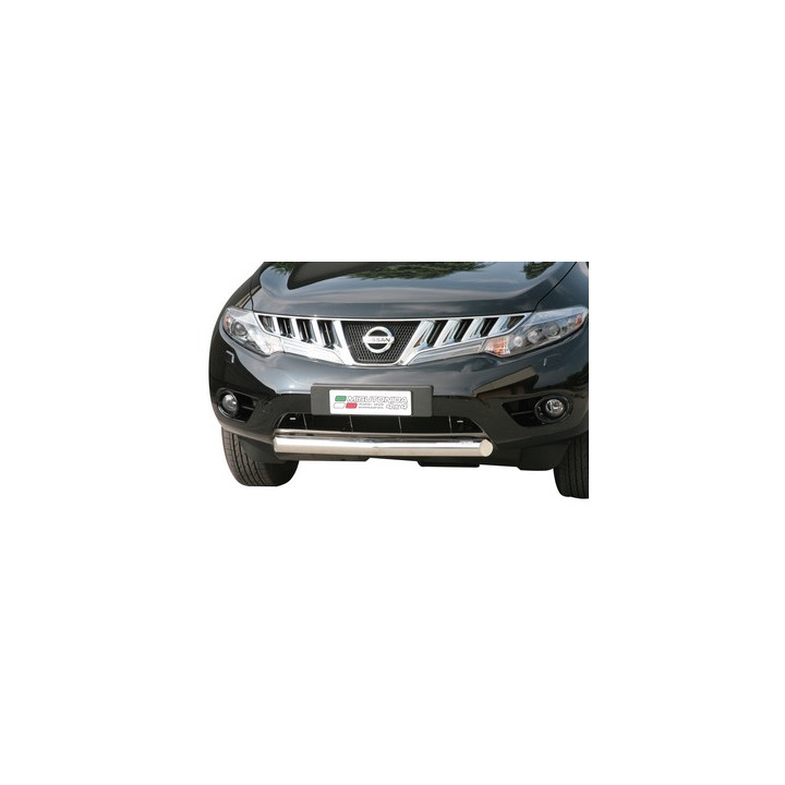 EC Homologated Bullbar, Misutonida 4x4 Slash Bar, Color Silver, Nissan Murano - EDK.ro
